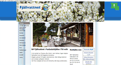 Desktop Screenshot of fjallvattnet.se